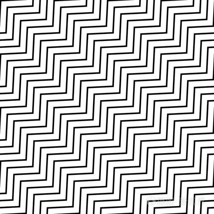 单色的几何图案