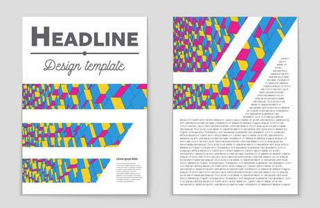 抽象矢量布局背景集。艺术模板设计 列表 头版 样机宣传册主题样式 横幅 想法 封面 小册子 打印 传单，书，空