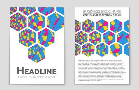 抽象矢量布局背景集。艺术模板设计 列表 头版 样机宣传册主题样式 横幅 想法 封面 小册子 打印 传单，书，空