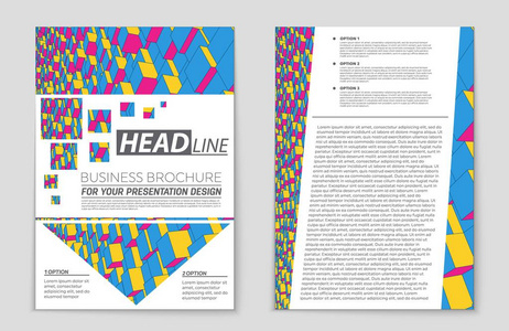 抽象矢量布局背景集。艺术模板设计 列表 头版 样机宣传册主题样式 横幅 想法 封面 小册子 打印 传单，书，空
