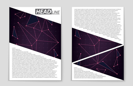 抽象矢量布局背景集。艺术模板设计 列表 头版 样机宣传册主题样式 横幅 想法 封面 小册子 打印 传单，书，空