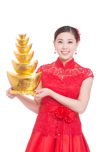 抱元宝的老鼠图片