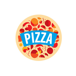 披萨标志图片