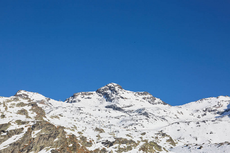 滑雪和滑雪板在阿尔卑斯山