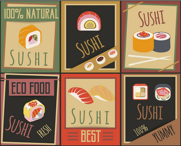 日本传统食品卡图片