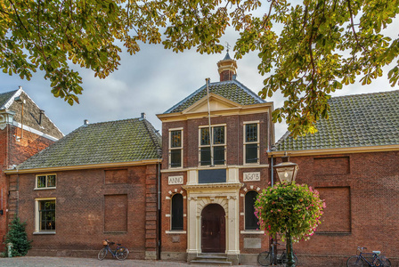 历史的房子，莱顿荷兰