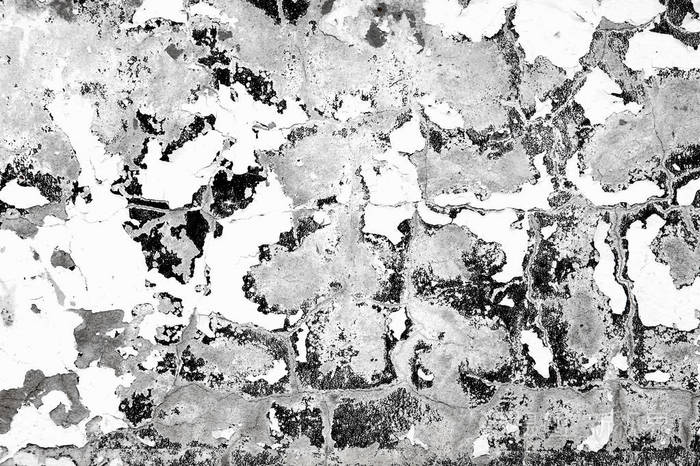 古董加工 纹理背景 墙上旧的剥落油漆照片 正版商用图片0x9cm2 摄图新视界