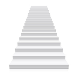 白楼梯图片-白楼梯素材-白楼梯插画-摄图新视界