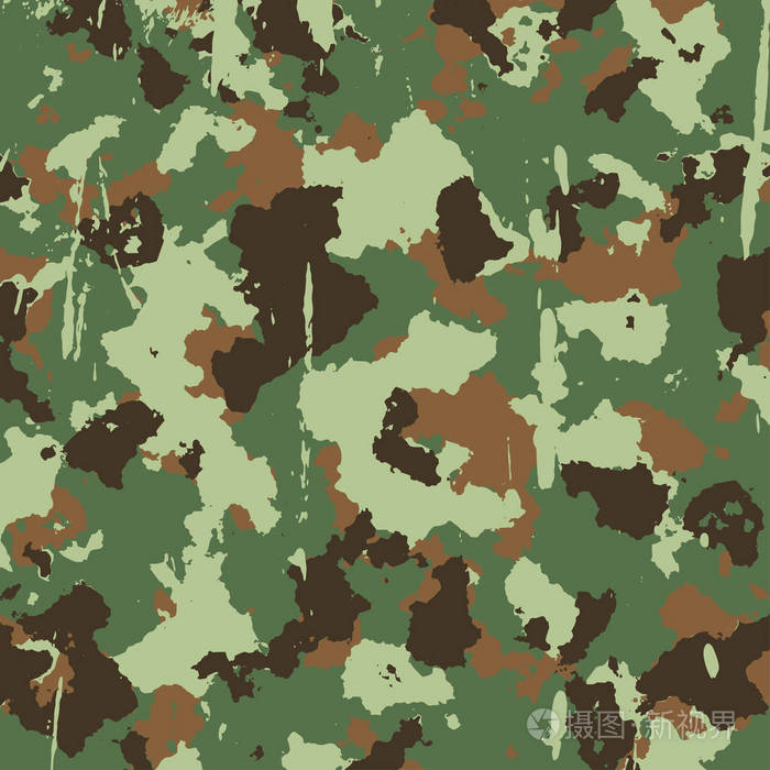棕色颜色矢量军用迷彩花纹抽象的军用迷彩背景伪装军事纹理背景士兵