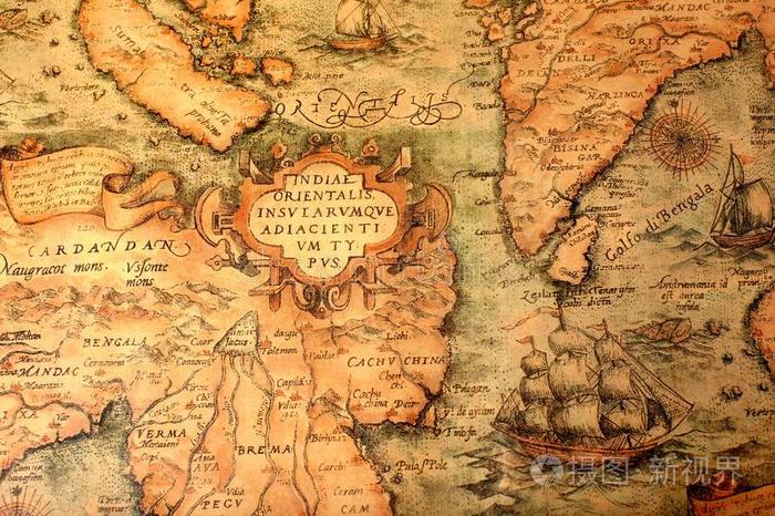 古代全球地图照片 正版商用图片0xa4jb 摄图新视界