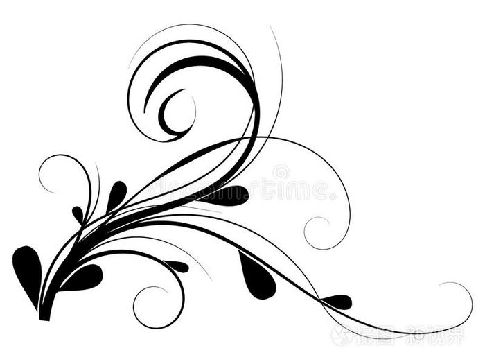 藤蔓茂盛插画-正版商用图片0xa7q8-摄图新视界