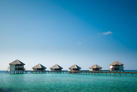 马尔代夫水景别墅图片