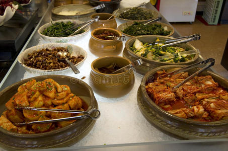 韩国自助餐厅菜系图片