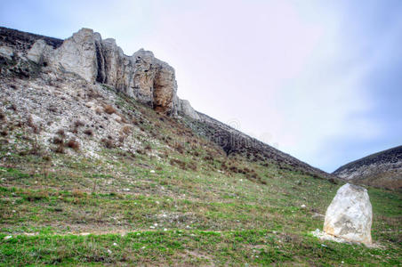 岩石露头位于上白垩纪