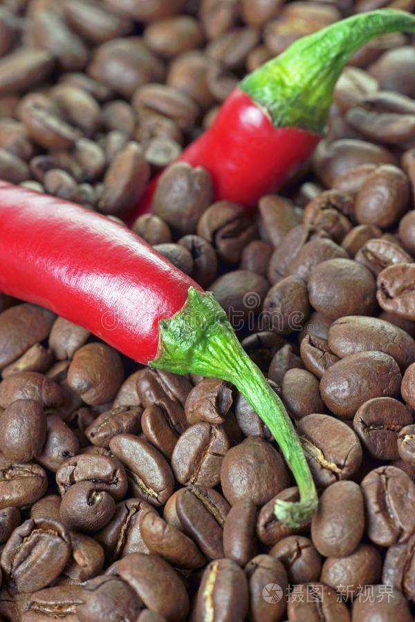 咖啡和辣椒