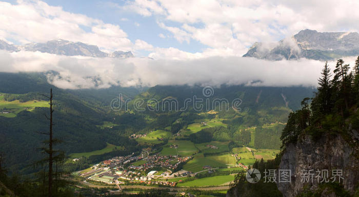 奥地利阿尔卑斯山美景