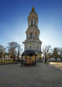 博物馆 基辅 宗教 天空 乌克兰 历史 遗产 建筑 钟楼