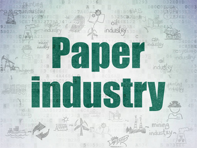 行业理念 造纸行业对数字数据论文的背景