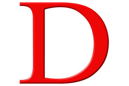 罗马数字 d,quingenti,500,五百,白色上孤立照片