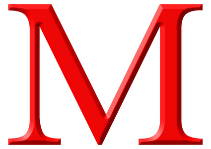 比莉罗马数字 m,米莉,1000,一千,白坝上孤立照片
