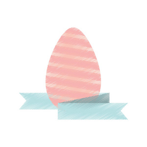 鸡蛋复活节图标图像