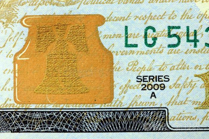 自由钟美钞一百美元