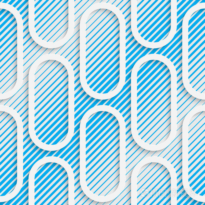 无缝椭圆图案矢量抽象的现代设计