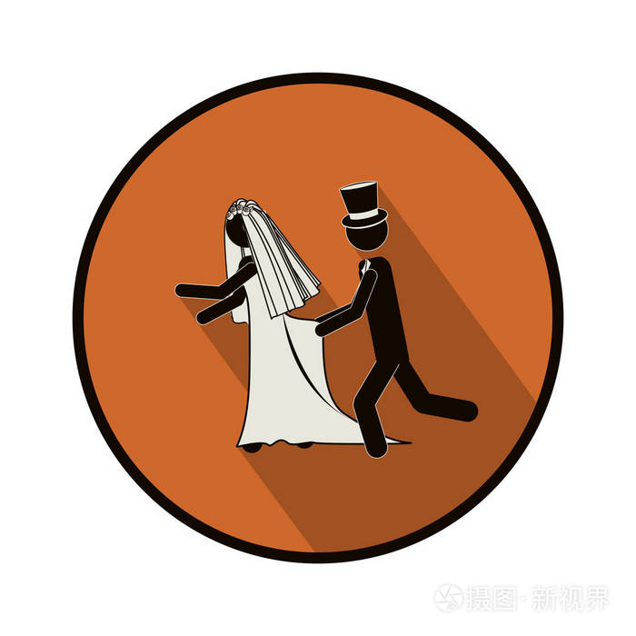 符号已婚的夫妇图标图像