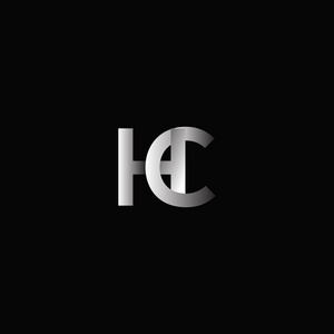 公司的徽标与联合信件 Hc