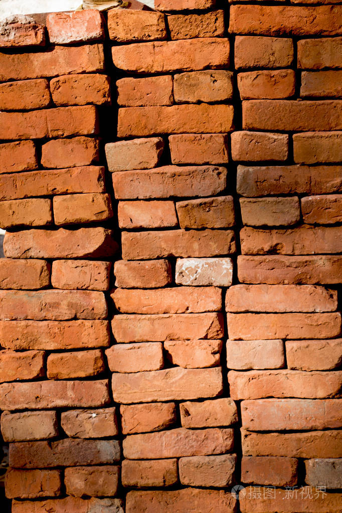 用于工业在住宅建筑中的砖砌体大堆