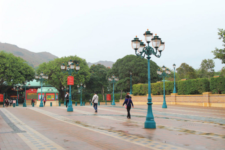 香港迪士尼乐园广场图片