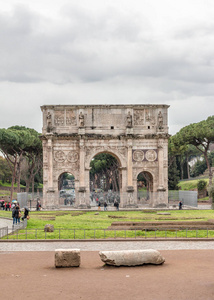 拱的君士坦丁在罗马