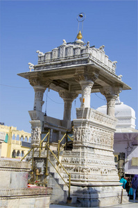 在印度教的宗教建筑神雕塑图片