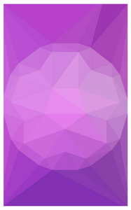 浅紫色美丽的几何宝石背景与一个大钻石在中心