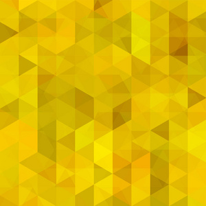 三角形黄色矢量背景。可以用在封面设计 画册设计 网站背景。矢量图