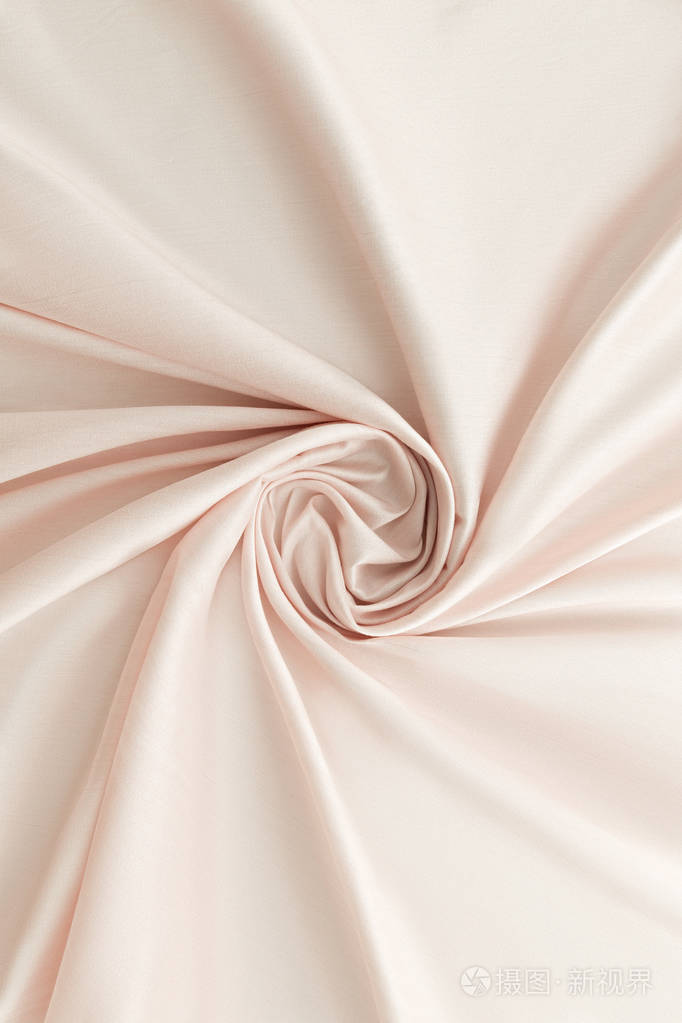 米色背景豪华型布或波浪褶皱的 grunge 丝绸质地缎天鹅绒