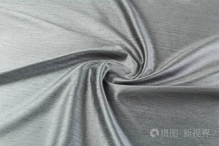 灰色背景豪华型布或波浪褶皱的 grunge 丝绸质地缎天鹅绒