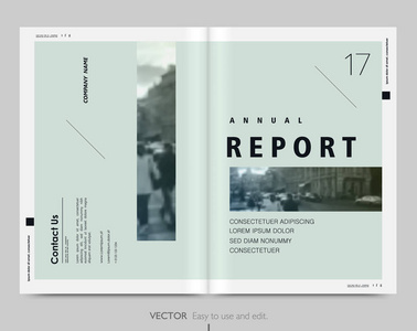 涵盖设计年度报告 传单 小册子