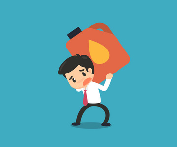 煤气罐卡通图片