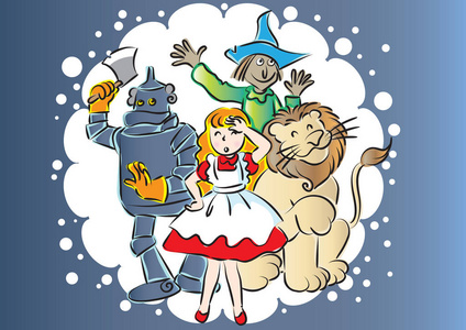绿野仙踪卡通主题元素精彩绿野仙踪绿野仙踪卡通主题元素绿野仙踪绿野