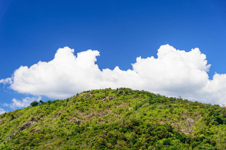 山和天空