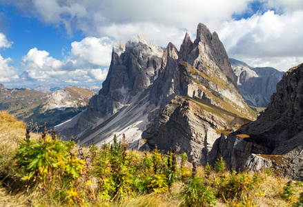 Geislergruppe 或德尔集团，意大利多洛米蒂山