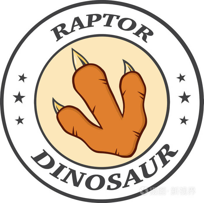 恐龙的爪子界的标志
