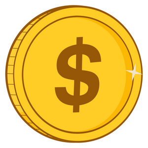 硬币卡通图片-硬币卡通素材-硬币卡通插画-摄图新视界