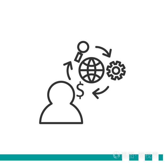 业务简单的 web 图标集插画-正版商用图片0xi3kz-摄图新视界