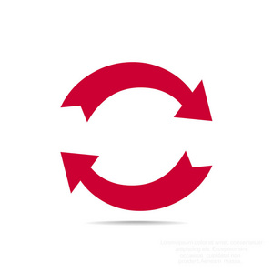 加载箭头剪影图片-加载箭头剪影素材-加载箭头剪影插画-摄图新视界