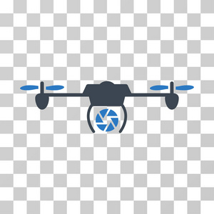 快门间谍 Airdrone 矢量图标