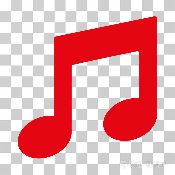 音符矢量图标