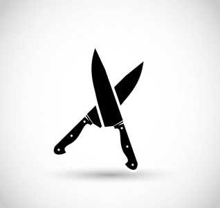 交叉的刀图片-交叉的刀素材-交叉的刀插画-摄图新视界