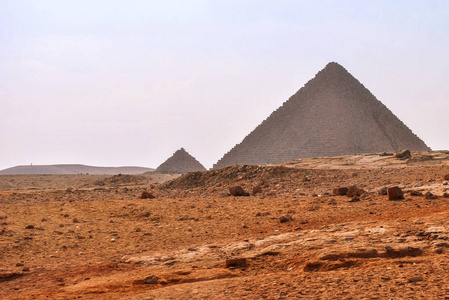 吉萨，开罗，埃及的金字塔